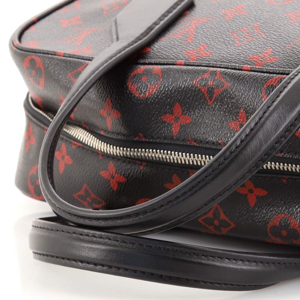 Louis Vuitton Dora Soft Handbag Limited Edition Monogram Infrarouge MM - Picture 6 of 9